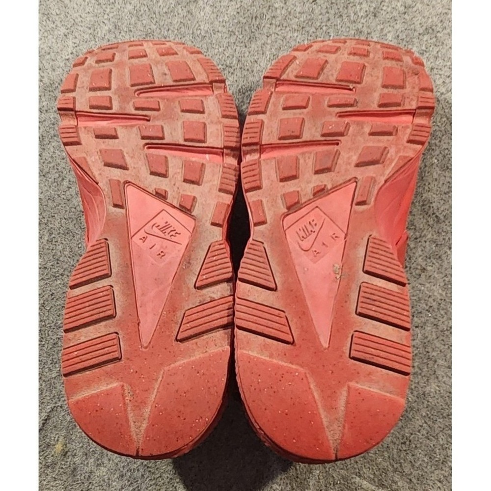 Nike Air Huarache Shoes Mens Size 12 Red 318429-660 Running Athletic Sneakers - Picture 10 of 11